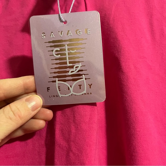 NWT Savage x Fenty Hot Pink Leggings Size 2X - Picture 8 of 9